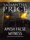 Cover image for Amish False Witness